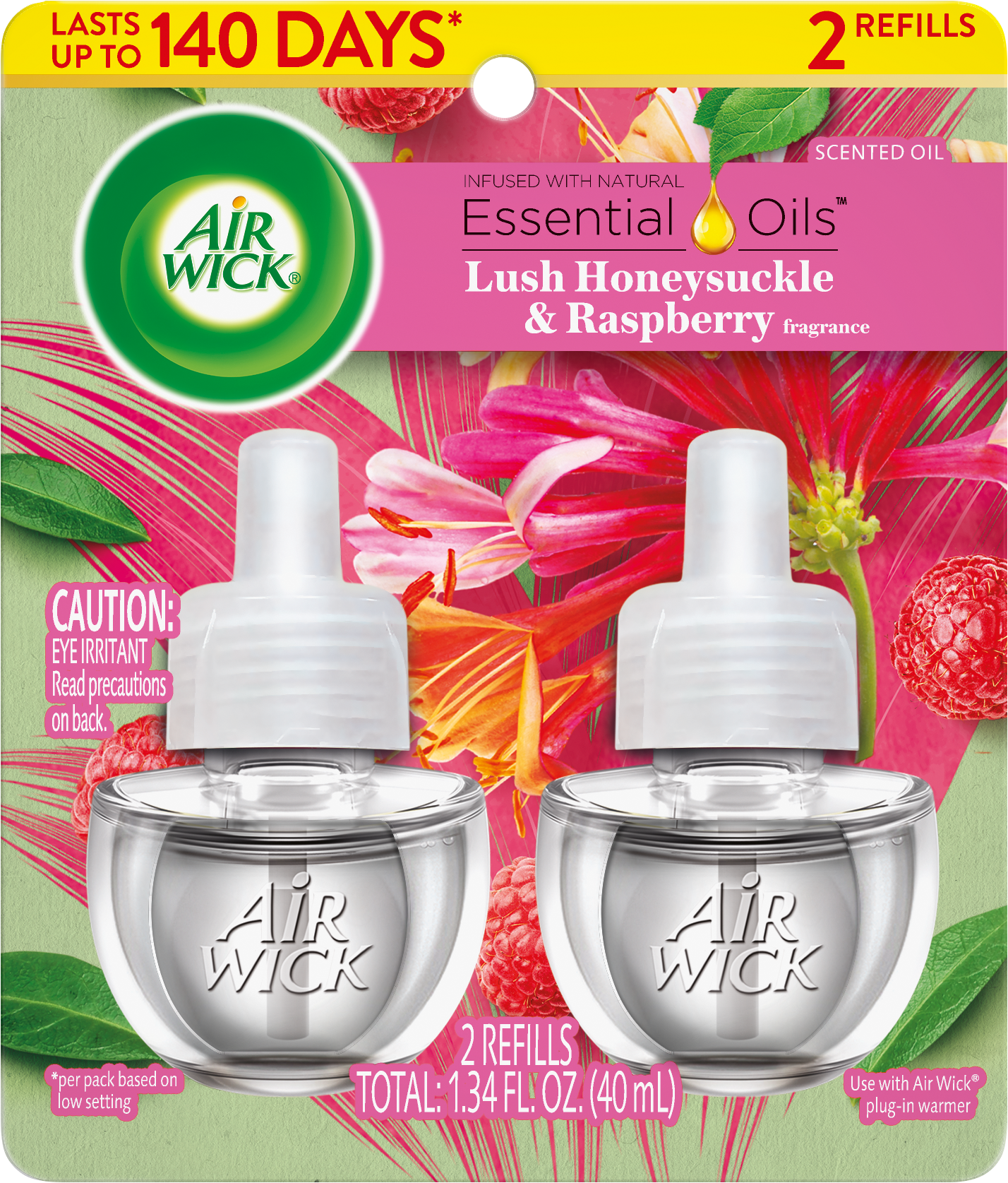 AIR WICK® Scented Oil - Lush Honeysuckle & Raspberry